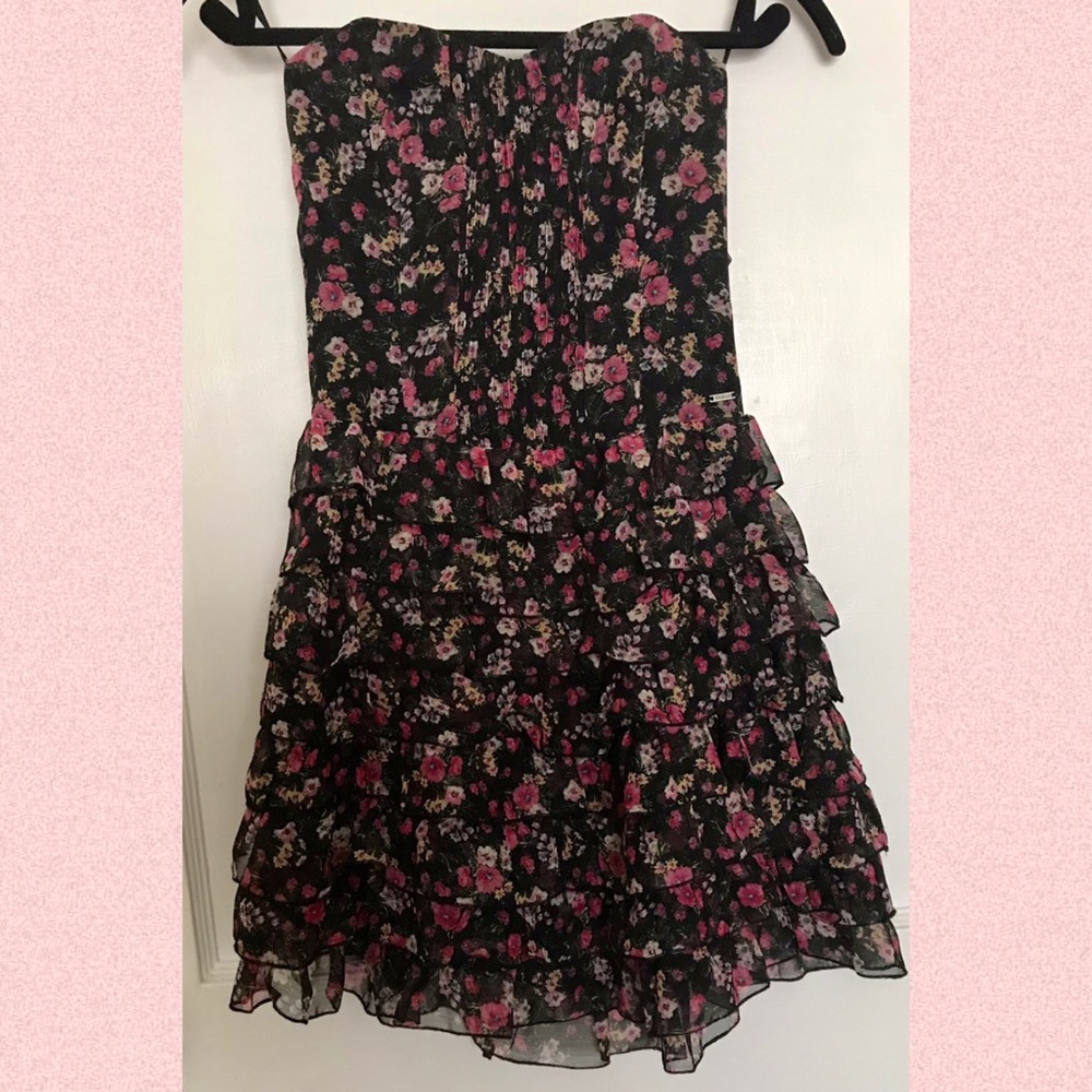 GUESS Floral Frock Mini Dress